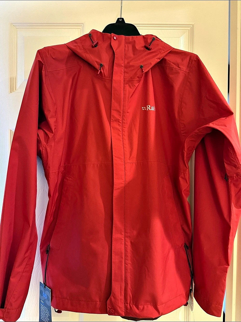 Rab Women's Downpour Eco Jacket Red XL NWT